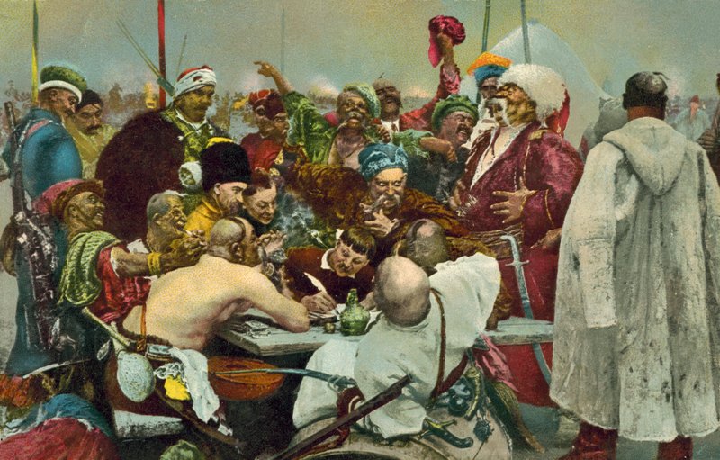 Zaporojya Kazaklarının Osmanlı İmparatorluğu Sultanı IV. Mehmed