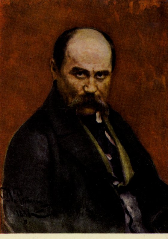 Taras Şevçenko, Ukraynalı şair ve sanatçı by Ilya Efimovich Repin