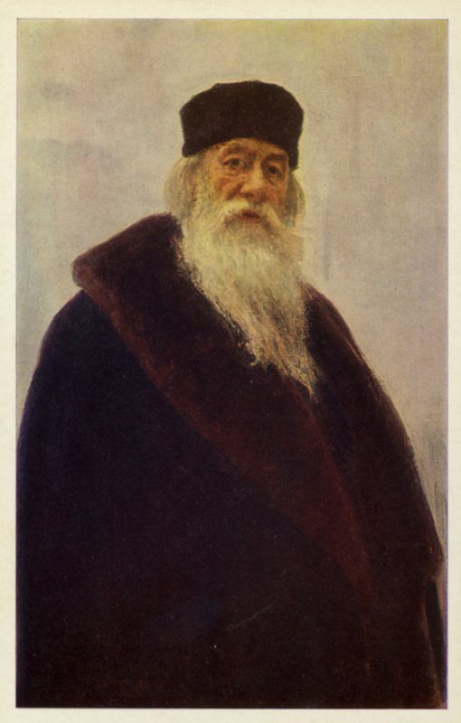 Vladimir Stasov, Rus müzik ve sanat eleştirmeni by Ilya Efimovich Repin