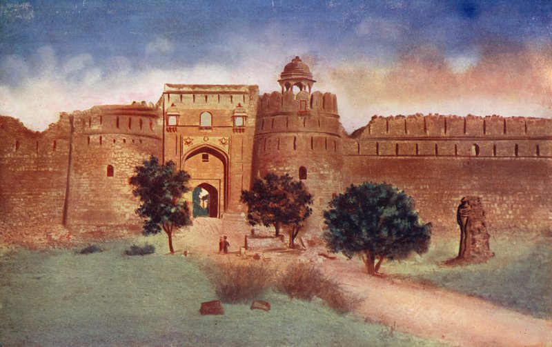 Purana Killa, Eski Kale (renkli fotoğraf) by Indian photographer