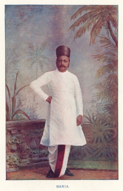 Hint Yerlileri: Bania (renkli fotoğraf) by Indian photographer