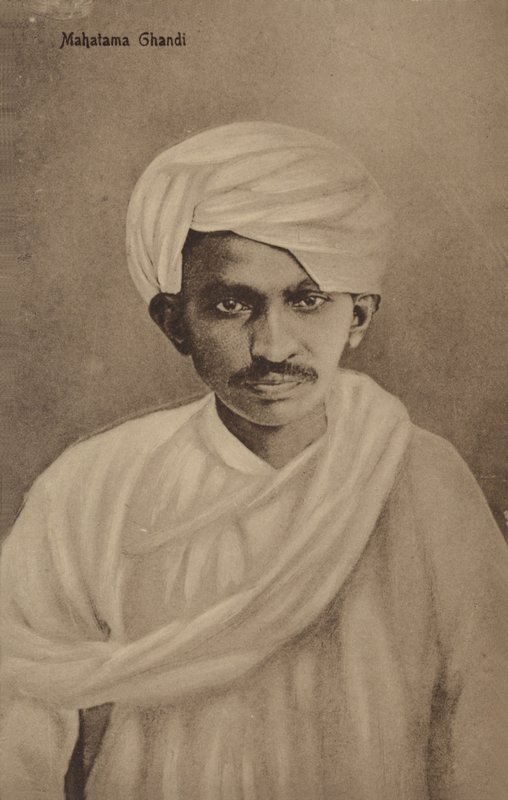 Mahatma Gandi by Indian photographer