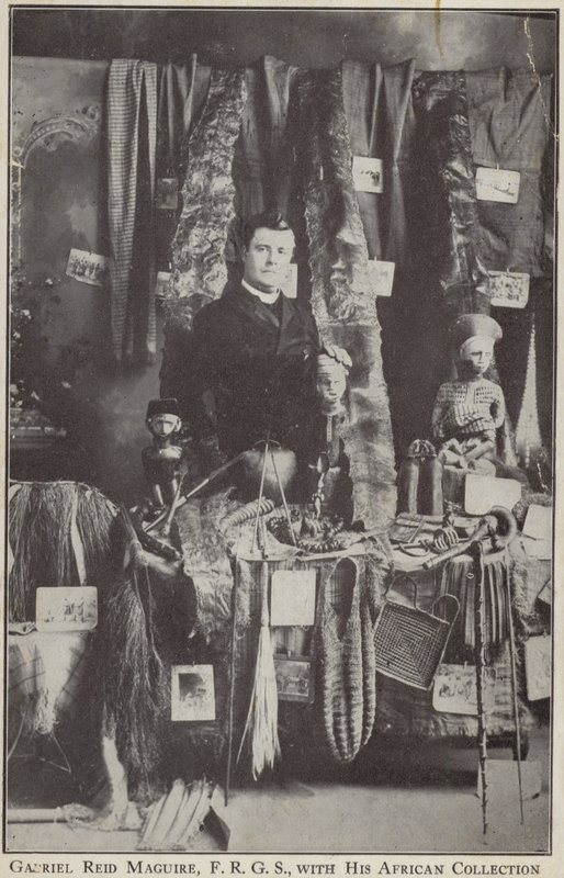 İrlandalı kaşif Gabriel Reid Maguire, Afrika koleksiyonuyla by Irish Photographer