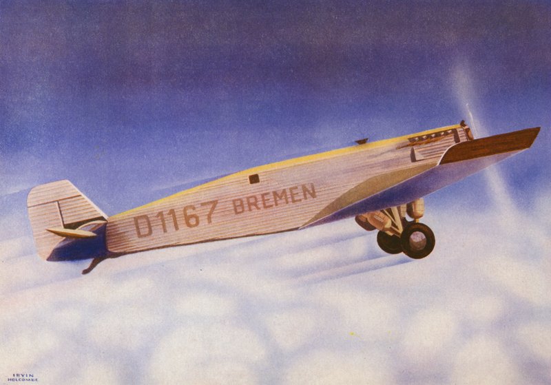 Junkers (renkli lito) by Irvin L. Holcombe