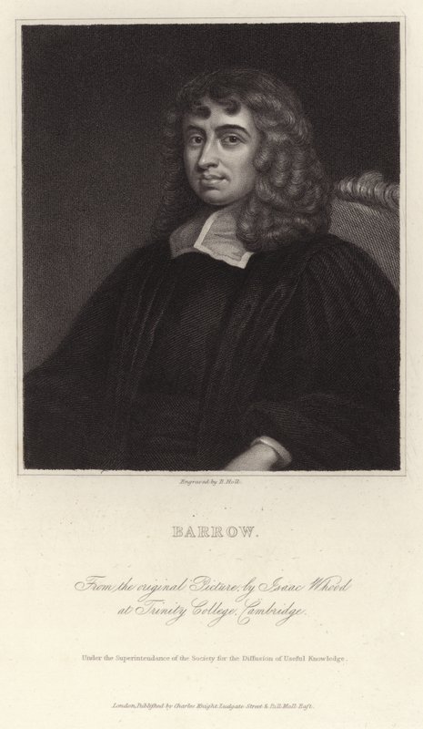 Isaac Barrow'un Portresi by Isaac Whood