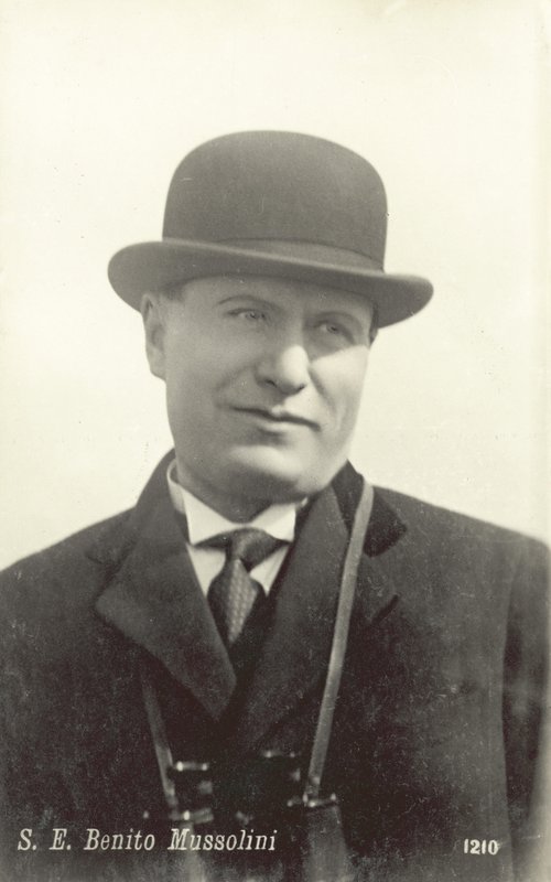 Benito Mussolini by Italian Photographer