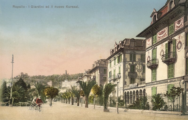 Rapallo, Bahçeler ve Yeni Kursaal by Italian Photographer