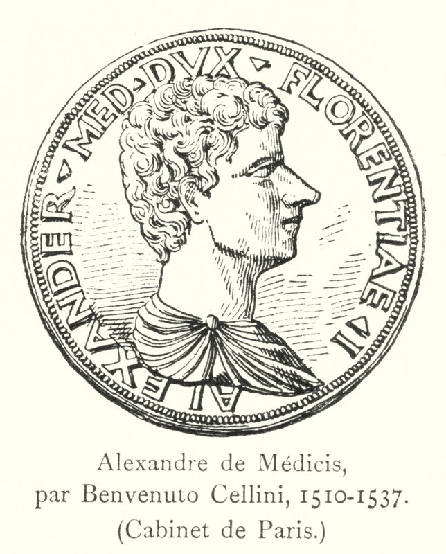 Alexandre de Medicis, par Benvenuto Cellini, 1510-1537, Kabine de Paris by Italian School