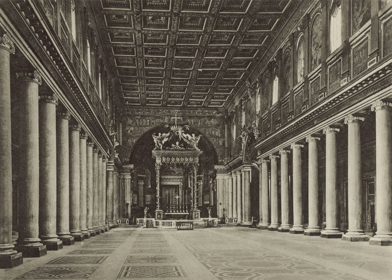 S Maria Maggiore Bazilikası, İçeride by Italian Photographer