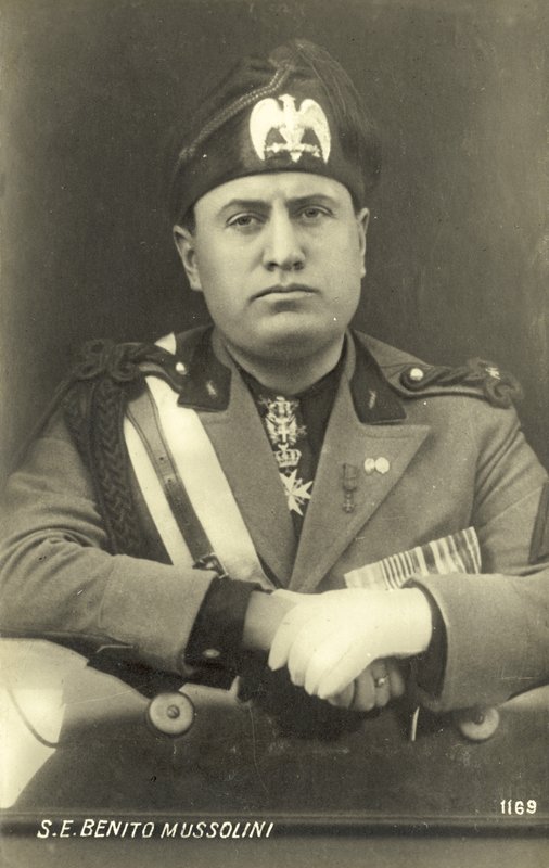 Benito Mussolini by Italian Photographer