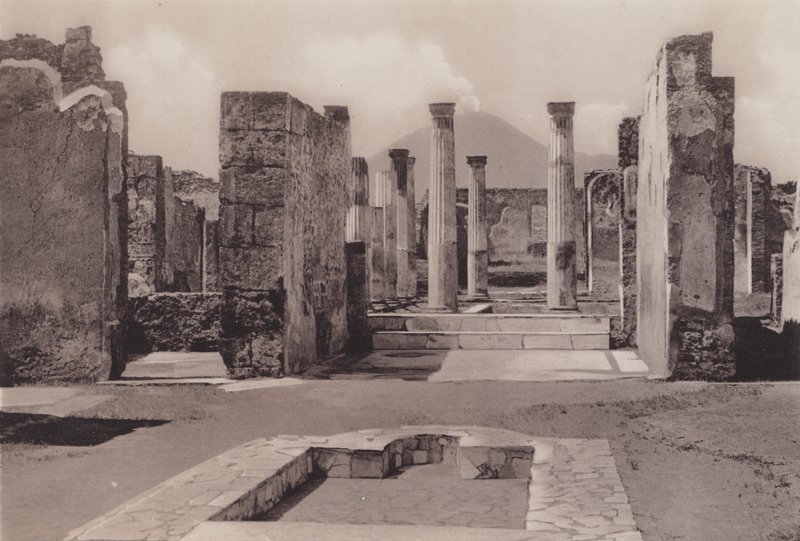 Casa Di Pansa, Pansa Evi (s/b fotoğraf) by Italian Photographer