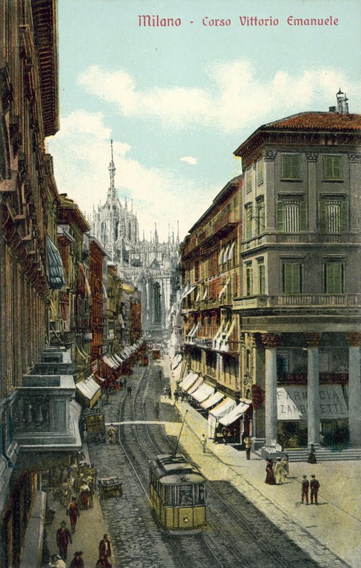 Corso Vittorio Emanuele, Milano by Italian Photographer