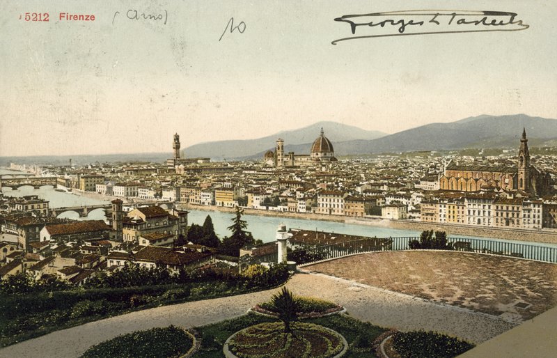 Floransa, İtalya (renkli fotoğraf) by Italian Photographer