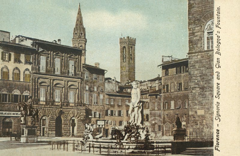 Floransa, İtalya, Piazza Signoria by Italian Photographer