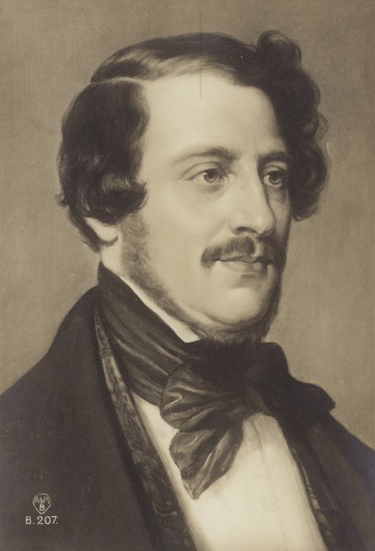 Gaetano Donizetti, İtalyan besteci (1797-1848) by Italian Photographer