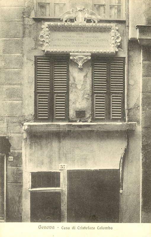 Cenova, İtalya, Kristof Kolomb Evi by Italian Photographer