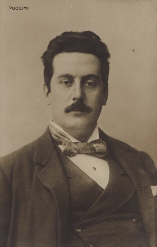 Giacomo Puccini, İtalyan besteci by Italian Photographer