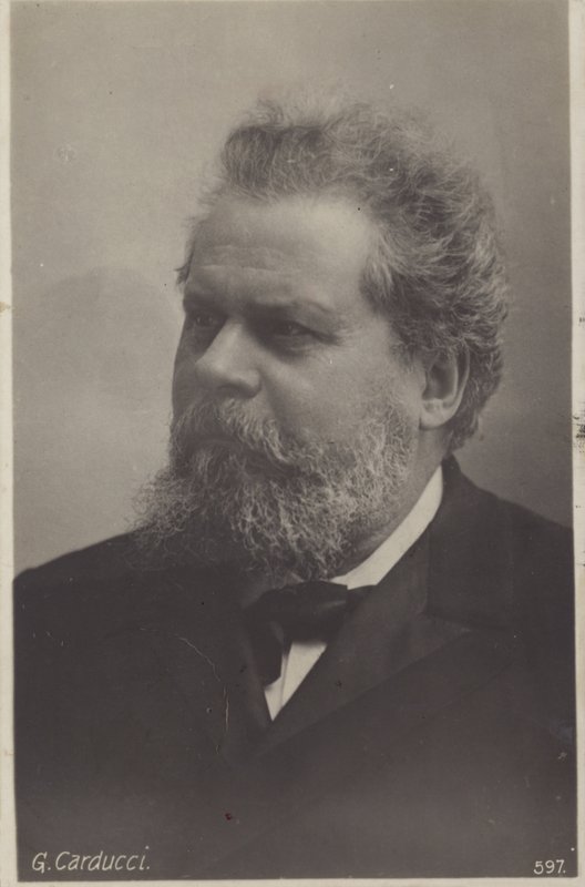 Giosue Carducci (1835-1907), Nobel ödüllü İtalyan şair by Italian Photographer