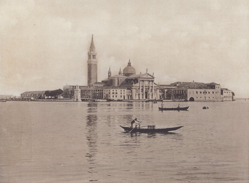 Isola S Giorgio (s/b fotoğraf) by Italian Photographer