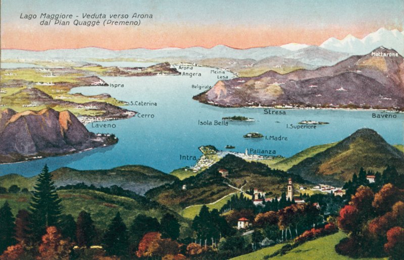 Maggiore Gölü, Pian Quagge