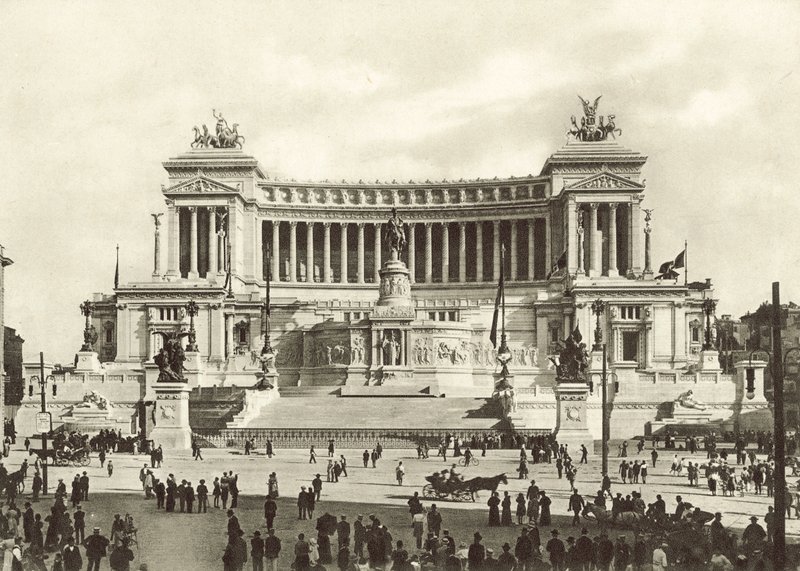 Victor Emanuel II Anıtı by Italian Photographer