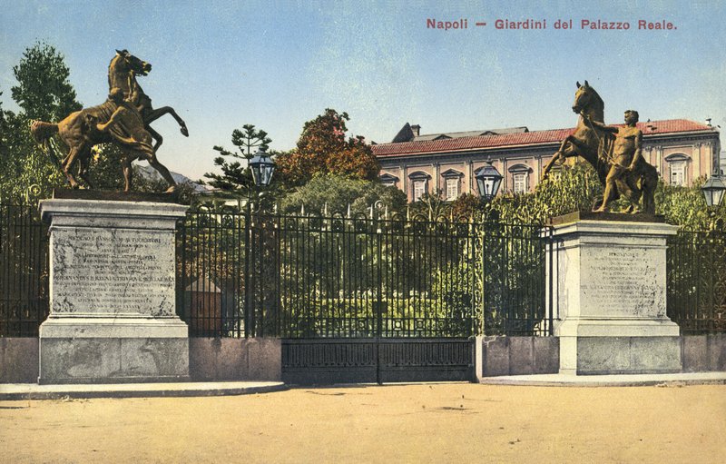 Napoli, İtalya, Kraliyet Sarayı Bahçeleri by Italian Photographer