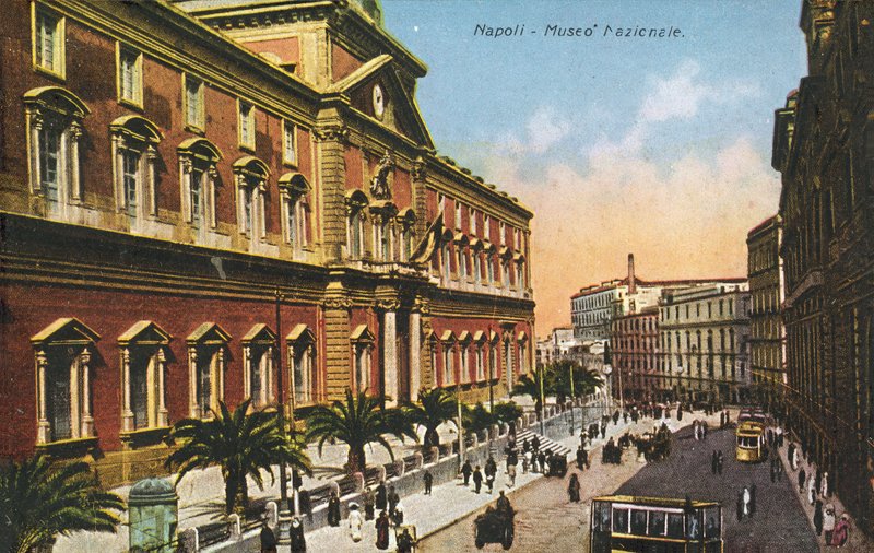 Napoli, İtalya, Ulusal Müze by Italian Photographer