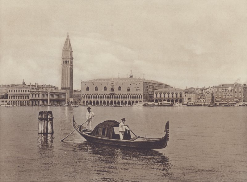 Panorama E Gondol (s/b fotoğraf) by Italian Photographer