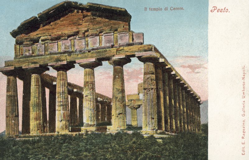 Pesto, İtalya, Ceres Tapınağı by Italian Photographer