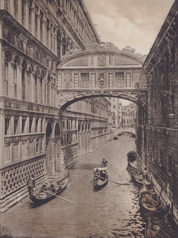İç Çekme Köprüsü (s / b fotoğraf) by Italian Photographer