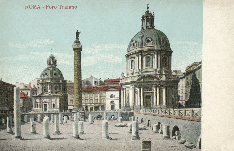 Roma, İtalya, Trajan Forumu by Italian Photographer