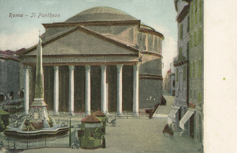 Roma, İtalya, Pantheon by Italian Photographer