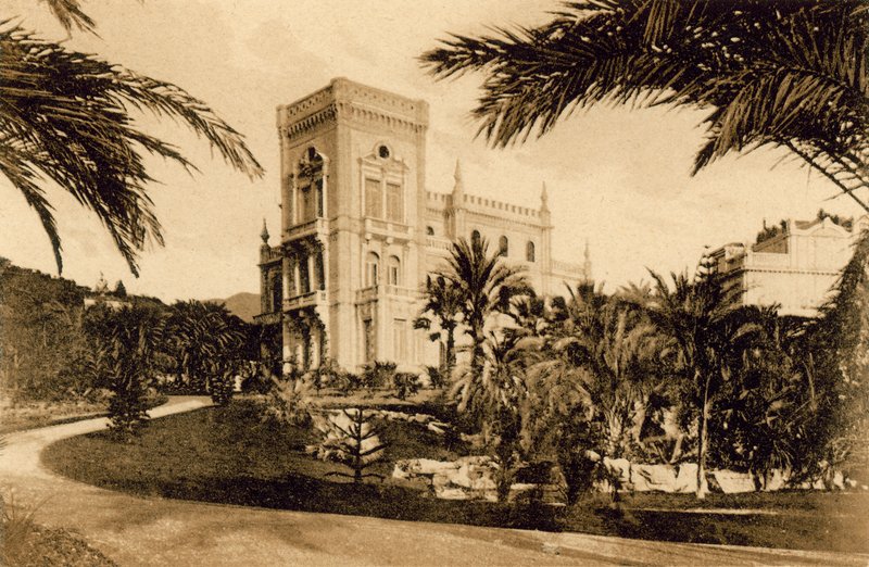 San Remo, Castello Marsaglia (s/b fotoğraf) by Italian Photographer