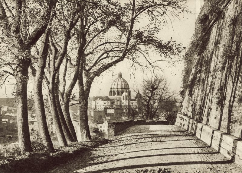 Janiculus'tan görülen St Peters by Italian Photographer