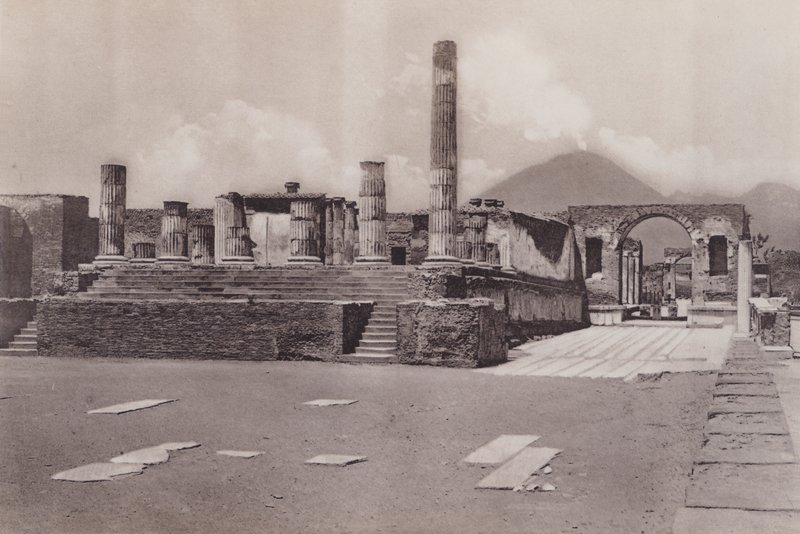 Jüpiter Tapınağı, Jüpiter Tapınağı (s / b fotoğraf) by Italian Photographer