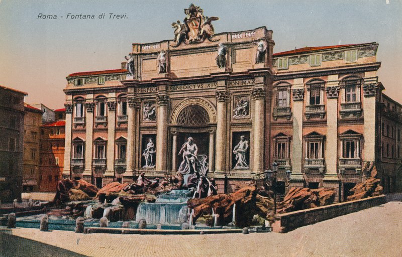 Trevi Çeşmesi, Roma by Italian Photographer
