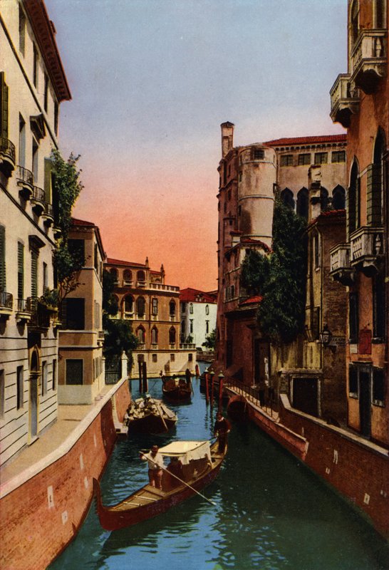 Venedik / Venice: Rio delle Meravegie (renkli fotoğraf) by Italian Photographer