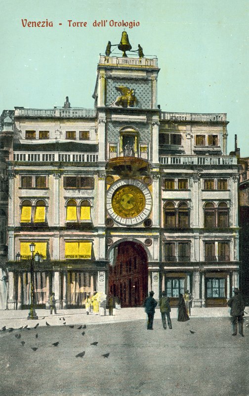 Venedik, İtalya, Torre Dell Orologio by Italian Photographer