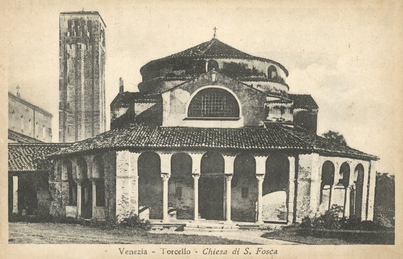 Venedik, Torcello, S Fosca Kilisesi by Italian Photographer