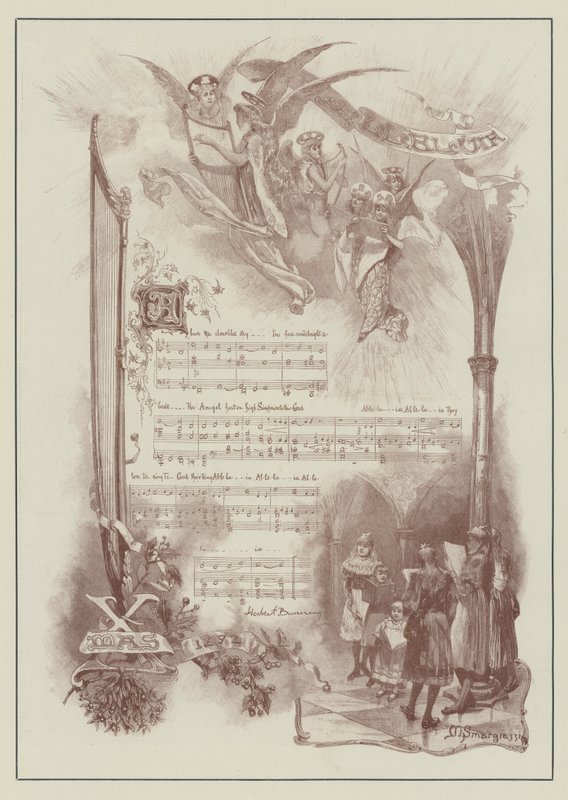 Berrak Mavi Gökyüzünün Üstünde (gravür) by Italian School