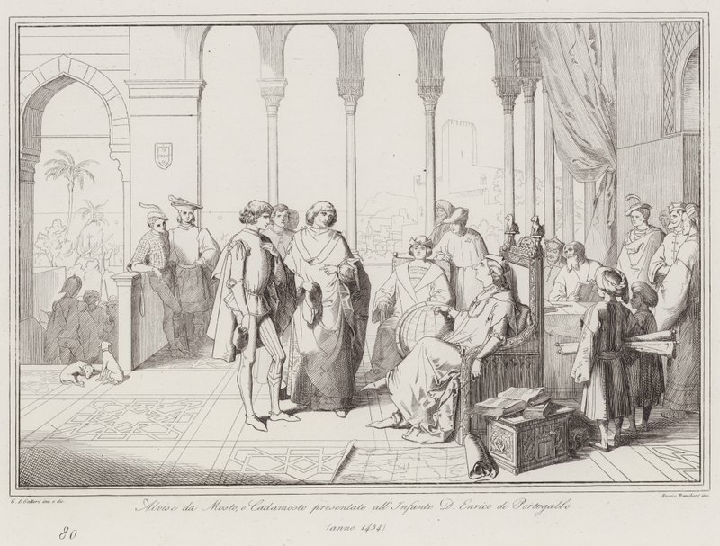 Alvise da Mosto veya Cadamosto, Portekizli Infante D Enrico