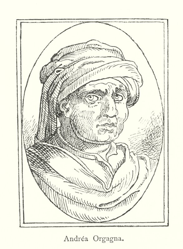Andrea Orgagna (gravür) by Italian School