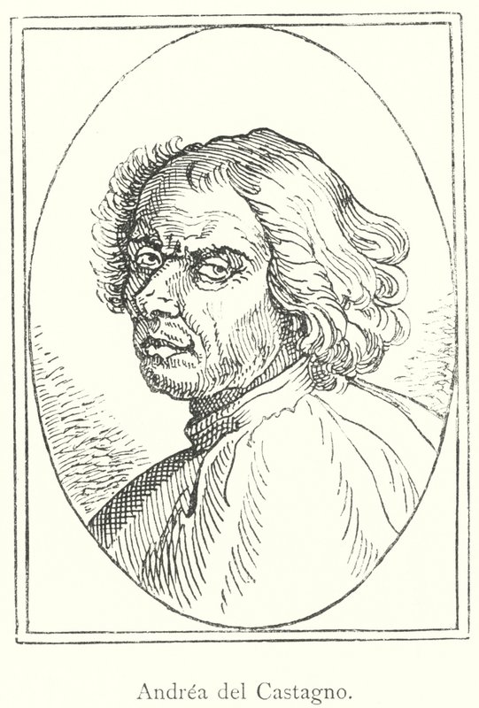 Andrea del Castagno (gravür) by Italian School
