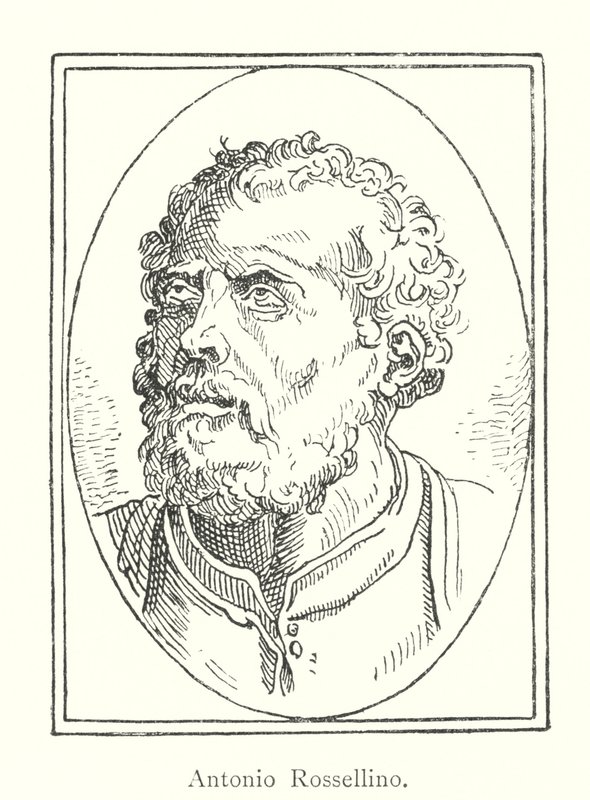 Antonio Rossellino (gravür) by Italian School