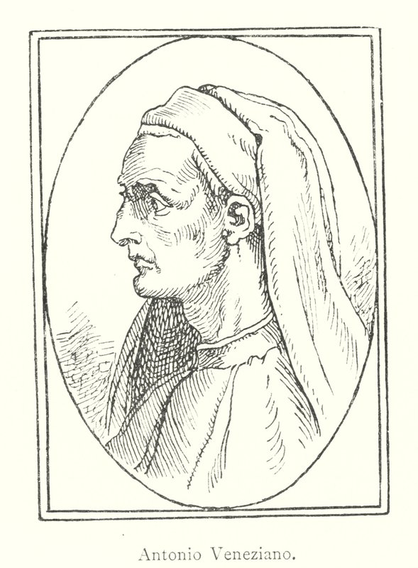 Antonio Veneziano (gravür) by Italian School