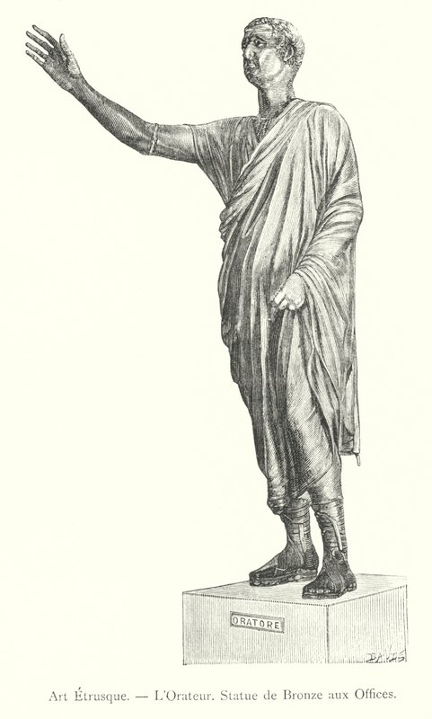 Etrüsk Sanatı, Hatip, Uffizi