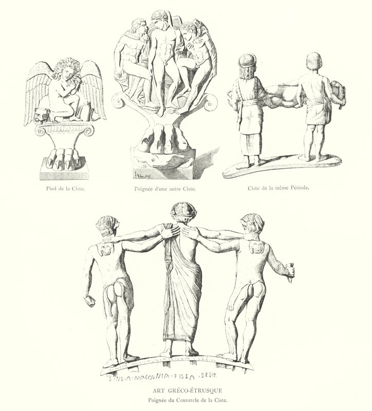 Art Greko-Etrüsk (gravür) by Italian School