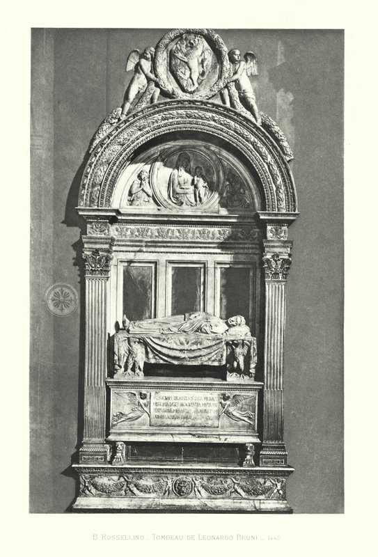B Rossellino, Leonardo Bruni