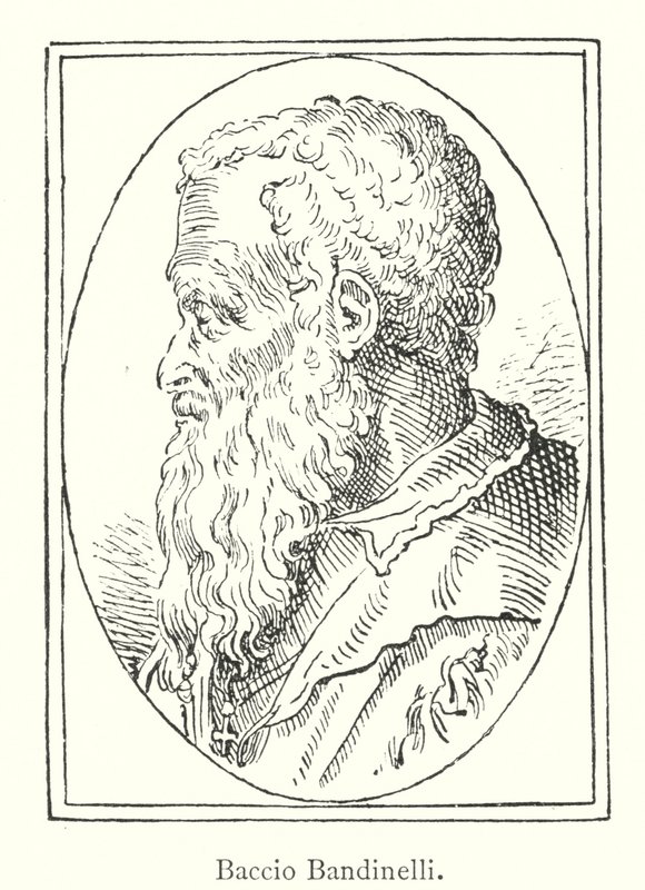 Baccio Bandinelli (gravür) by Italian School