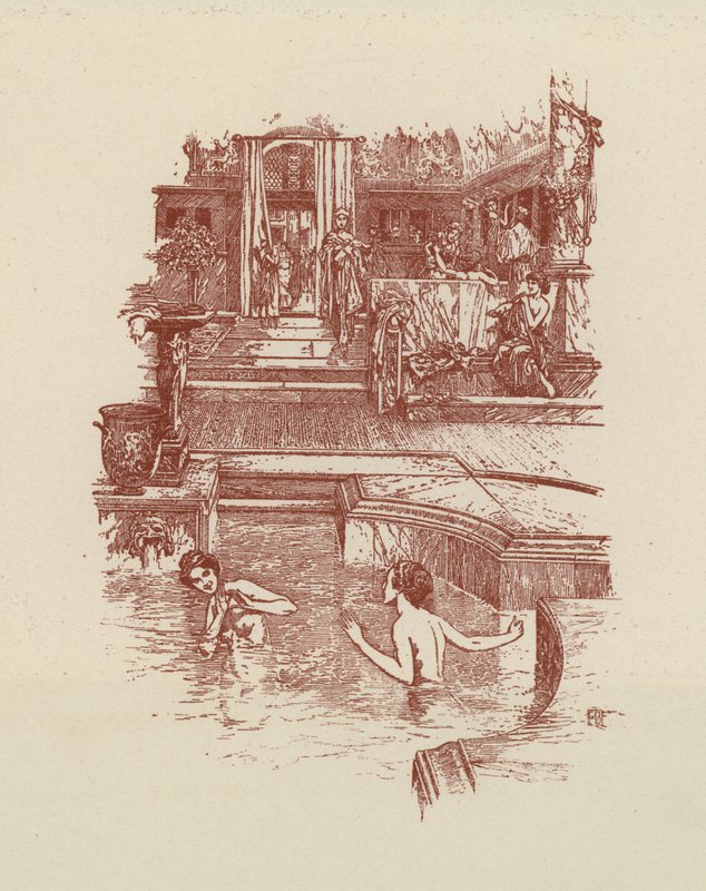 Roma Hamamı (lito) by Italian School